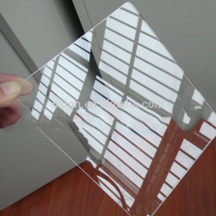 Clear transparent cast acrylic PMMA sheet